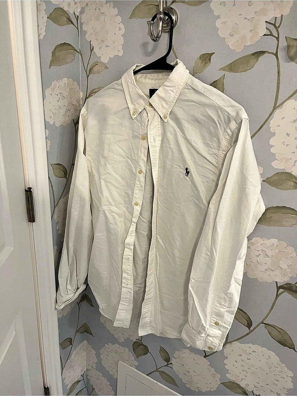 Polo Ralph Lauren Classic Fit Button Down Shirt in White Size Medium